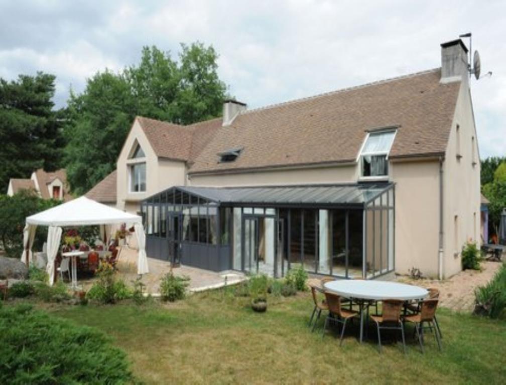 Bed and Breakfast Le Jardin Des Roches Moigny Exterior foto