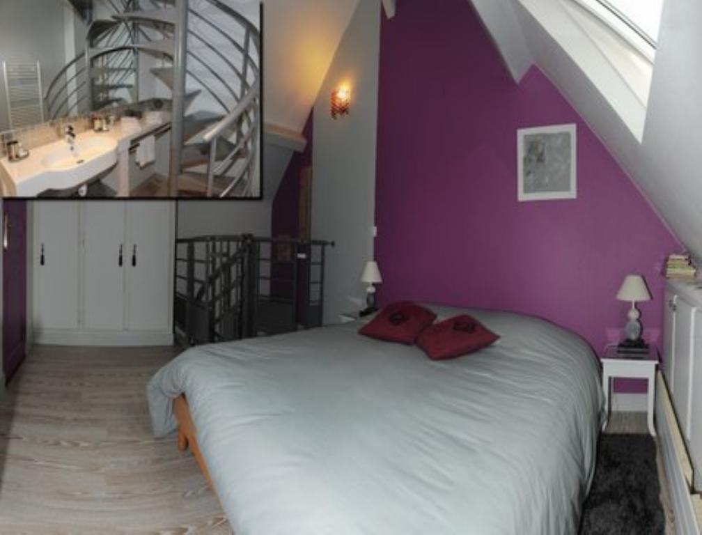 Bed and Breakfast Le Jardin Des Roches Moigny Habitación foto