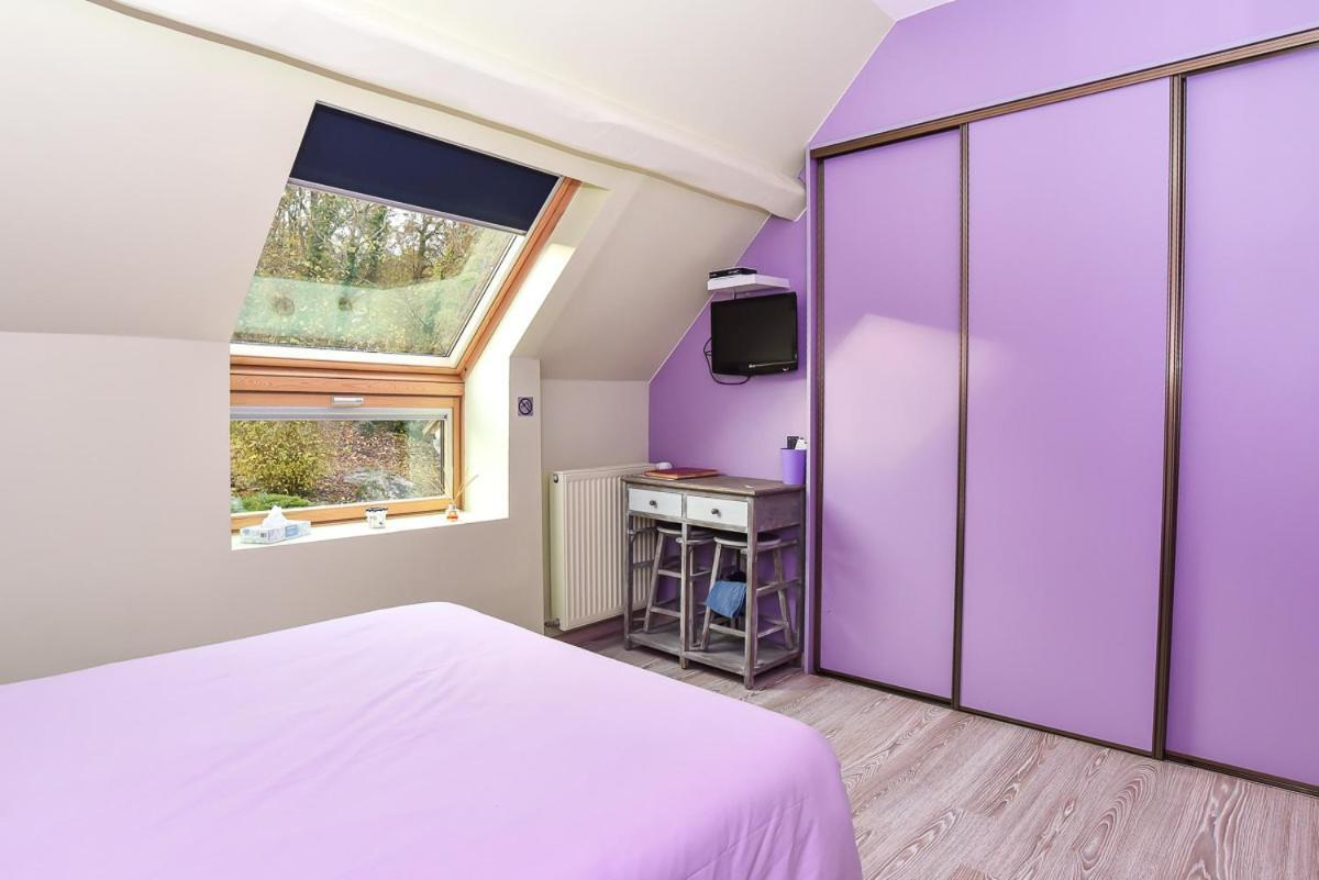 Bed and Breakfast Le Jardin Des Roches Moigny Exterior foto